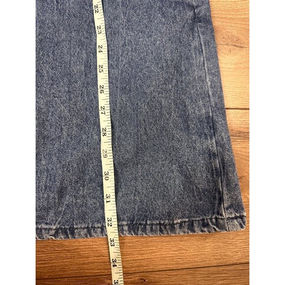 Free People Self Control Denim Mini Dress in Blue 0 - Picture 7 of 9
